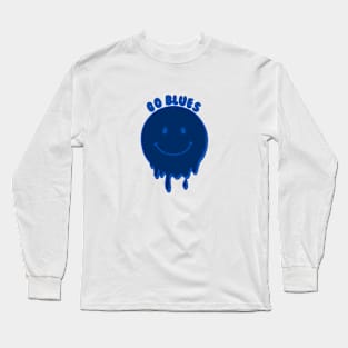 toronto dripping smiley Long Sleeve T-Shirt